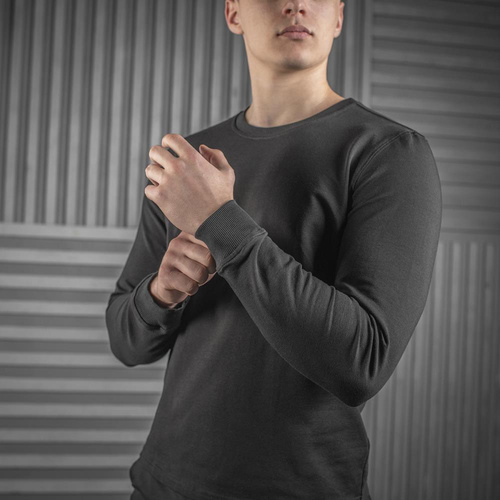 M-Tac - Sweter wojskowy całoroczny 4 Seasons - Czarny - 20044002