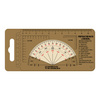 M-Tac - Linijka Ecopybook Tactical Protractor NATO Chicken - Polimer - ET-MTC-20016