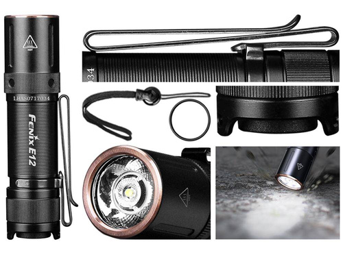 Fenix - Latarka diodowa E12 V2.0 - 160 lm