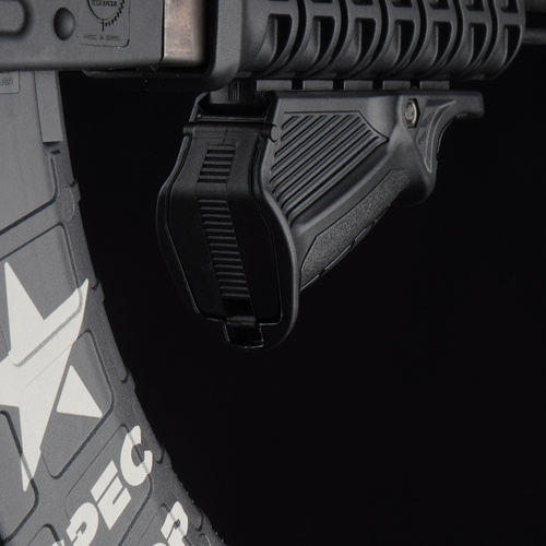 DLG Tactical - Chwyt przedni kątowy Ergonomic Pointing Foregrip Picatinny - Czarny - DLG-049