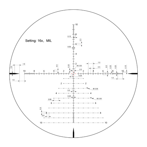 Vector Optics - Luneta celownicza Tauron 4-32x56 ED - SFP - SCOL-56