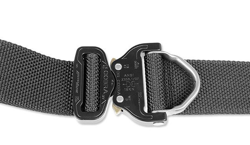 Bayonet - Pas taktyczny THIRDLINE - Klamra AustriAlpin COBRA D-RING 18kN - 45 mm - Czarny