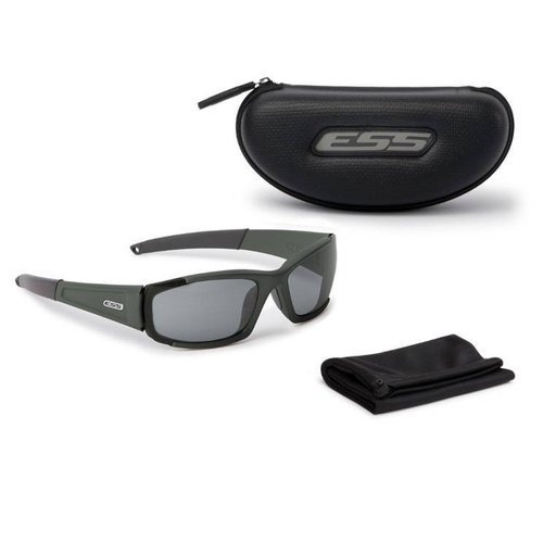 ESS - Okulary balistyczne CDI - Matte Olive - Przyciemniane - EE9002-04