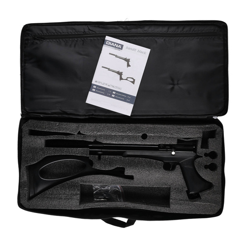 Diana - Wiatrówka PCP Bandit - 4,5 mm Diabolo - Czarna - 1910401