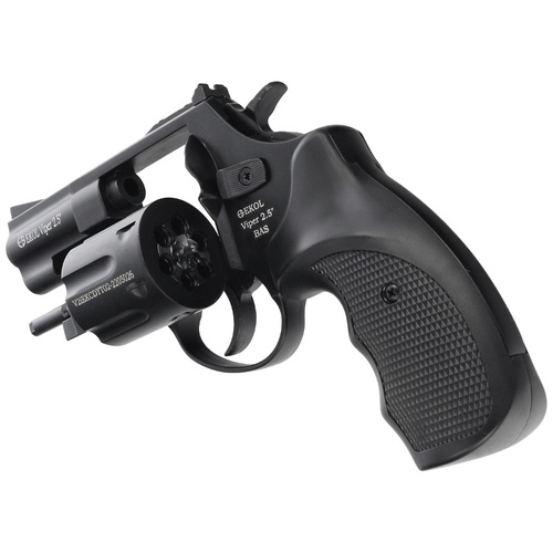 Ekol - Rewolwer hukowy BAS Viper 2,5" - .22 Long Blanc/6 mm Long - Matte Black