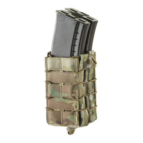 M-Tac - Otwarta ładownica na magazynki AK/AR - Podwójna - Laser Cut - Cordura - Multicam - 10196908