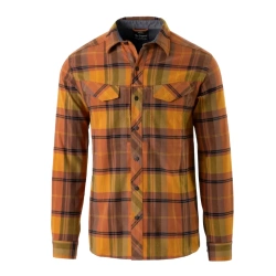 Helikon - Koszula z długim rękawem Defender Mk2 - Nylon Sorona Blend - Evening Pumpkin Plaid - KO-DF2-NS-2R
