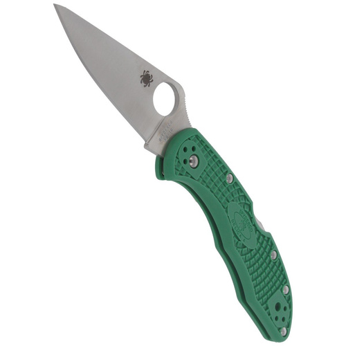 Spyderco - Nóż składany Delica® 4 FRN Flat Ground Green - C11FPGR