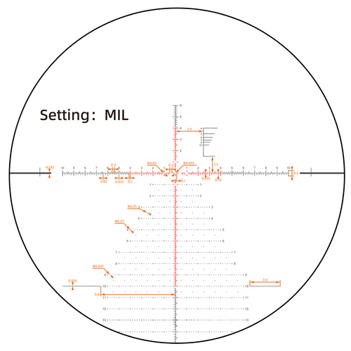 Vector Optics - Luneta Continental x6 6-36x FFP PRS - VET-MBR 2 - Czarna - SCFF-70
