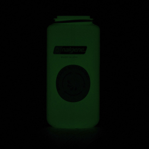 Nalgene - Butelka na wodę 32 oz Wide Mouth Sustain - Otwór 63 mm - 1,1L - Glow Green - 2020-4032
