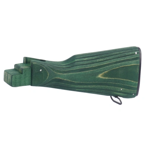 FTCS - Drewniana kolba do karabinków rodziny AK - Forest Green - Nr. 23 FG
