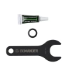 Tłumik płomienia Gomander Quadron S 9 mm M14X1 - Stal - Czarny - TB0.10174