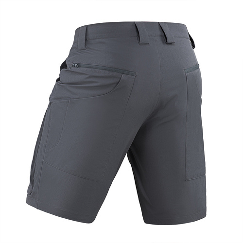 M-Tac - Szorty taktyczne Rubicon Flex - 4-Way Stretch - YKK - Dark Gray - 20070015