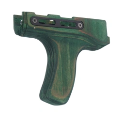 FTCS - Customowe Łoże AK Mod 9 - M-LOK - Forward Curved - Forest Green - Nr. 4 FG