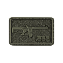 M-Tac - Naszywka AR-15 - PVC - 3D - Zielony - 51540023