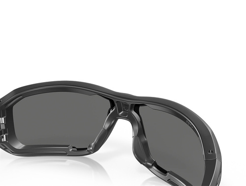 Oakley - Okulary balistyczne SI Ballistic HNBL - Matte Black - Szare - OO9452-0265