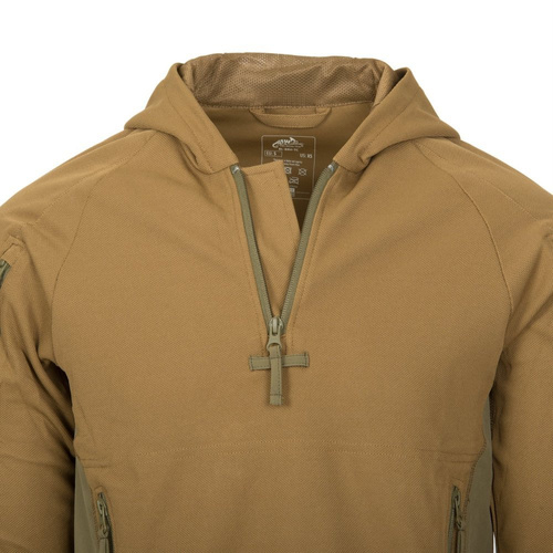 Helikon - Bluza strzelecka Range Hoodie® - Coyote / Adaptive Green - BL-BRH-TC-1112A