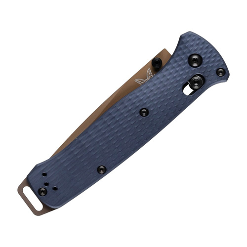 Benchmade - Nóż składany Benchmade 537FE-02 Bailout - CPM-M4 - Niebieski - 537FE-02