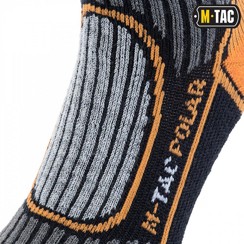 M-Tac - Skarpety trekkingowe Polar Merino - Czarne - FL-1715