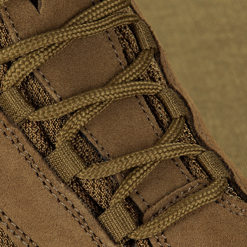 M-Tac - Buty taktyczne letnie - Antypoślizgowa podeszwa - Zamsz/Cordura - Coyote - 1JJ213/1LV
