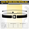 M-Tac - Pas taktyczny Berg Buckle Tactical Belt - Czarny - 10071002