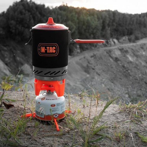 M-Tac - Kuchenka gazowa turystyczna - Czarna - MTC-DM-S2CS