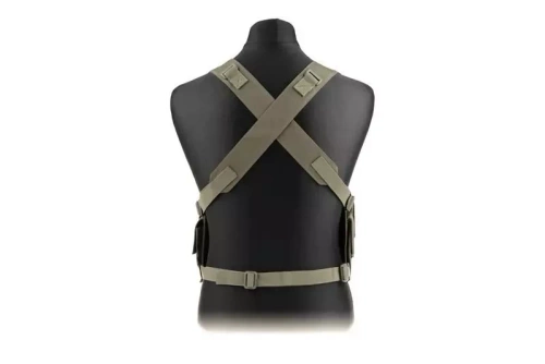 GFC Tactical - Kamizelka taktyczna Chest Rig - Nylon - Oliwkowy - GFT-18-007964