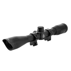 UTG - Luneta celownicza Leapers True Hunter 4x32 - Tubus 1" - Czarna - SCP-U432FD