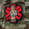 M-Tac - Naszywka Tacmed - PVC - 3D - Czerwona - 51475001