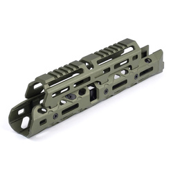 Średnie łoże z długą nakładką rury gazowej Kruk - Olive Drab Green - CRC 1U020B-ODG