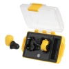 Earmor - Aktywne ochronniki słuchu M23T - NRR 25 dB - Bluetooth 6.0 - Żółty - M23T-AI-YE