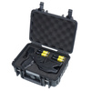 Husha - Paralizator strzelający TX200P - Dwustrzałowy - 55 000 V - Latarka - Laser - TX200P