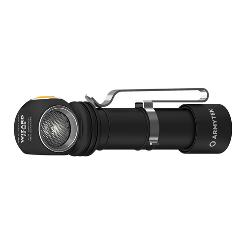 Armytek - Latarka akumulatorowa / czołówka Wizard C2 WR Magnet USB - 1020 lumenów - F06901PW