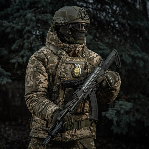 M-Tac - Naszywka Uśmiechnięty granat M67 v2 - PVC 3D - Zielony - 51139200