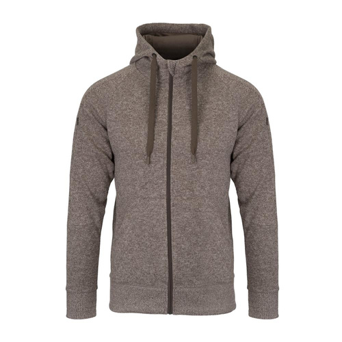 Helikon - Bluza z kapturem Covert Tactical Hoodie - Fullzip - Niebieski melanż - BL-CHF-SF-M2