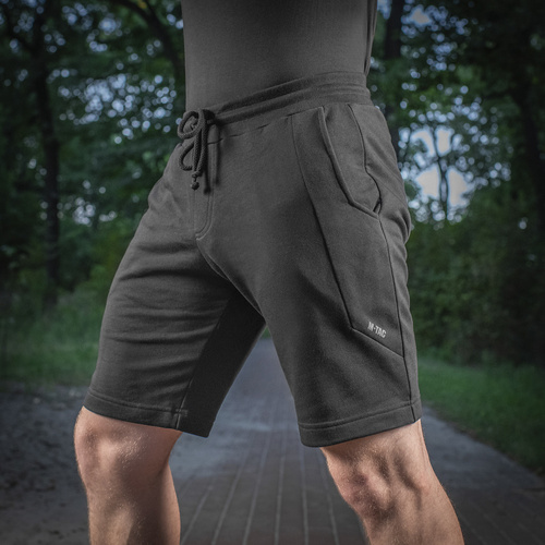 M-Tac - Szorty bawełniane Casual Fit - Army Olive - 20077062