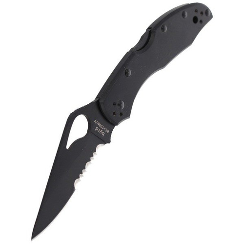 Spyderco - Nóż składany Byrd Meadowlark™ 2 Stainless Black / Black Blade CombinationEdge - BY04BKPS2