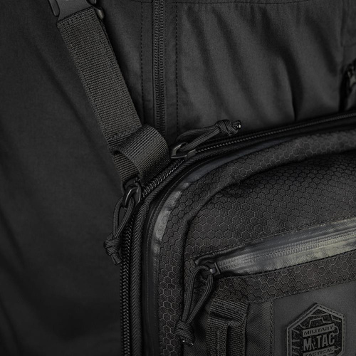 M-Tac - Torba kieszeń pionowa Laser Cut Hex - Czarna - 10241002