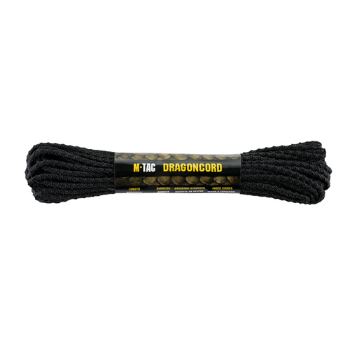 M-Tac - Paracord Dragon Cord - 3,6 mm - Czarny