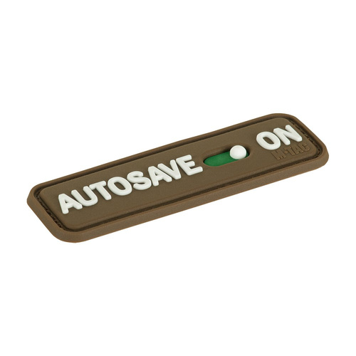 M-Tac - Naszywka Autosave PVC - 3D - Coyote - 51116705
