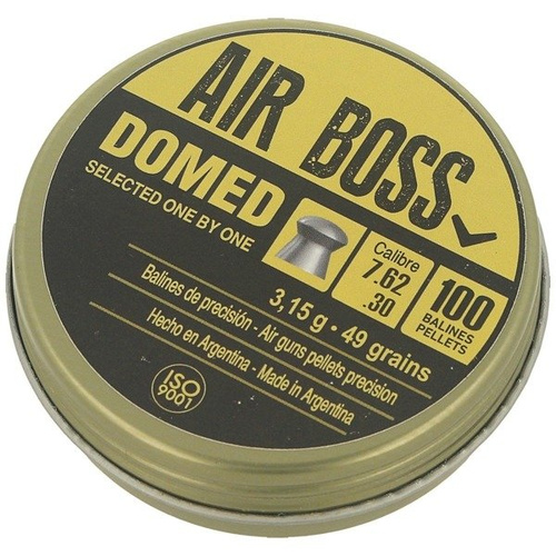 Apolo - Śrut do wiatrówki Air Boss Domed - .30 / 7.62 mm - 100 szt - E30201