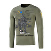M-Tac - Bluza z długim rękawem UA Side - Bawełna - Oliwkowy - 6759
