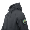 Helikon - Bluza Urban Hoodie Lite - Rozpinana - Bawełna - Poliester - Light Grey Melange - BL-ULF-CB-2G