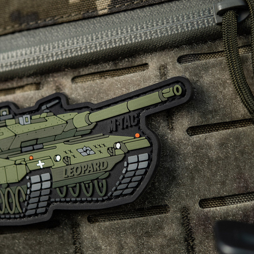 M-Tac - Naszywka Morale Patch 3D Leopard 2 - PVC - Olive - 51348358