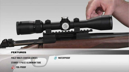 Vortex Optics - Luneta celownicza Diamondback 3,5-10×50 - 1'' - Dead-Hold BDC MOA - Czarna - DBK-03-BDC