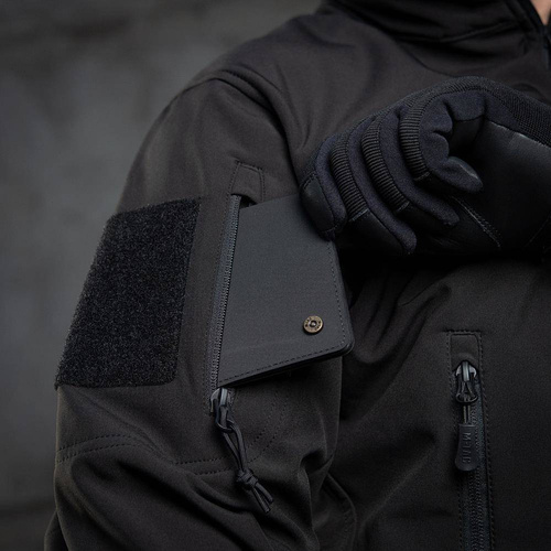 M-Tac - Softshell taktyczny Police - Czarny - 20203002