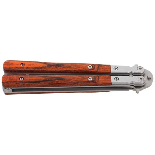 Martinez Albainox - Nóż motylkowy Balisong Wood 100 mm - 02071