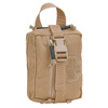 TF-2215 - Apteczka taktyczna zrywana na rzep z montażem MOLLE - Duża - Coyote - 359555