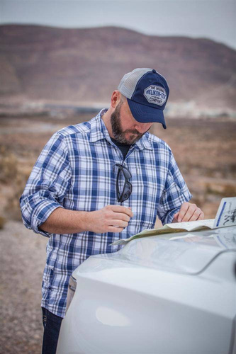 Helikon - Koszula TRIP Nylon Blend - Indigo Plaid - KO-TRI-NB-P8