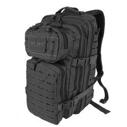 Mil-Tec - Plecak Small Assault Pack Laser Cut - Czarny - 14002602
